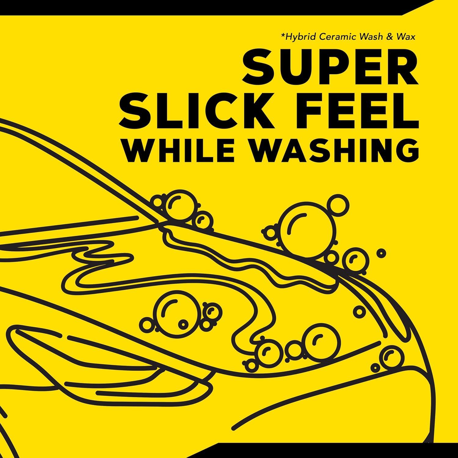 imageMeguiars Hybrid Ceramic Starter Kit  Premium Car Detailing Kit Includes Car Wash and Wax Car Wax Spray Detailer and Tire Shine All with Advanced Hybrid Ceramic Chemistry for Amazing Protection