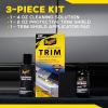 imageMeguiars Heavy Duty Trim Restoration Kit  Includes a Cleaning Solution to Deep Clean Plastic and Trim and Protective Trim Shield That Delivers UltraDurable Protection with UV Blocking Protection