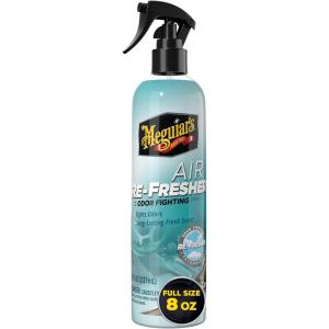 imageMeguiars Air ReFresher Odor Fighting Spray  New Car Scent  Convenient Car Air Freshener that Instantly Fights Odors and Leaves Behind a LongLasting New Car Scent 8 Oz Trigger Spray