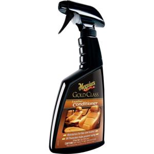 imageMeguiars Gold Class Rich Leather Gel AllInOne Leather Treatment ampamp Leather Cleaner 135 ozGold Class Leather Conditioner