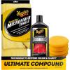 imageMeguiars Ultimate Compound 16 Oz Bundle Includes 4quot Foam Applicator Pads 4 Pack and Supreme Shine Microfiber Towels 3 Pack Rubbing Compound for Car ScratchesCompound  Applicator Pad Bundle