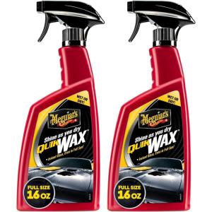 imageMeguiars Quik Wax Instant Gloss  24 Oz Spray Bottle Pack of 2