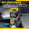 imageMeguiars Heavy Duty Headlight Kit  This Headlight Restoration Kit Includes Headlight Cleaner Ceramic Protection Drill Backing Plate Pads ampamp Towelettes 18 Plus Months of Protection Car Care Kit