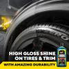 imageMeguiars Ultimate Insane Shine Tire ampamp Trim Gel  Premium Tire Shine Gel and Trim Protectant in One Get a Durable High Gloss Shine While Applying Protection from UV Damage 16 oz Gel