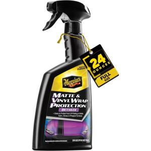 imageMeguiars Matte ampamp Vinyl Wrap Protection  This Advanced Car Detailer is The Perfect Way to Quickly Clean and Protect Car Wraps and Matte Satin ampamp Glossy Surfaces with StreakFree Results 24 Oz Spray