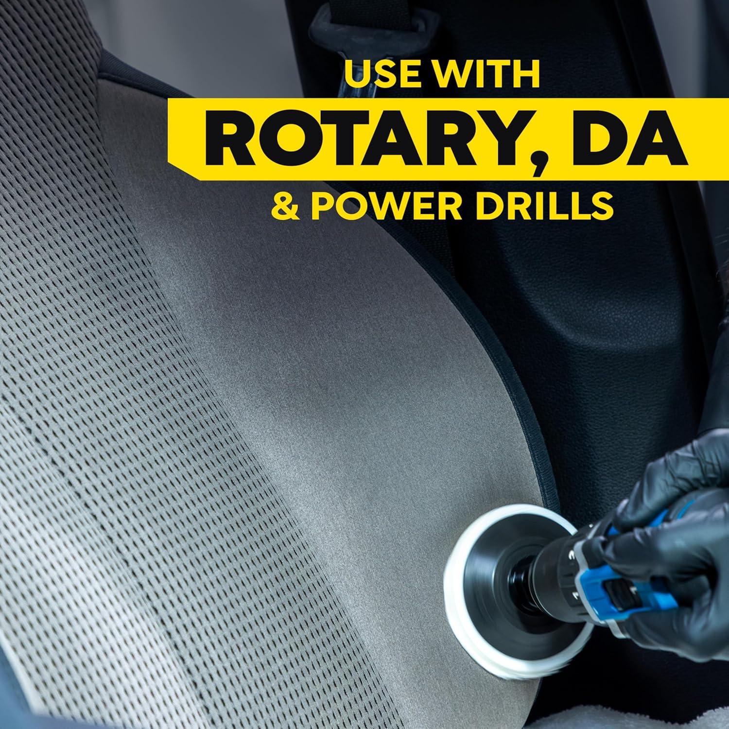 imageMeguiars 3quot Ultra Universal Microfiber Pads  M3MFP3  Professional Detailing Pad Pair with Meguiars Compound for Heavy Cutting of Paint Defects or use with a Polish for Finish Refinement 3 Pack