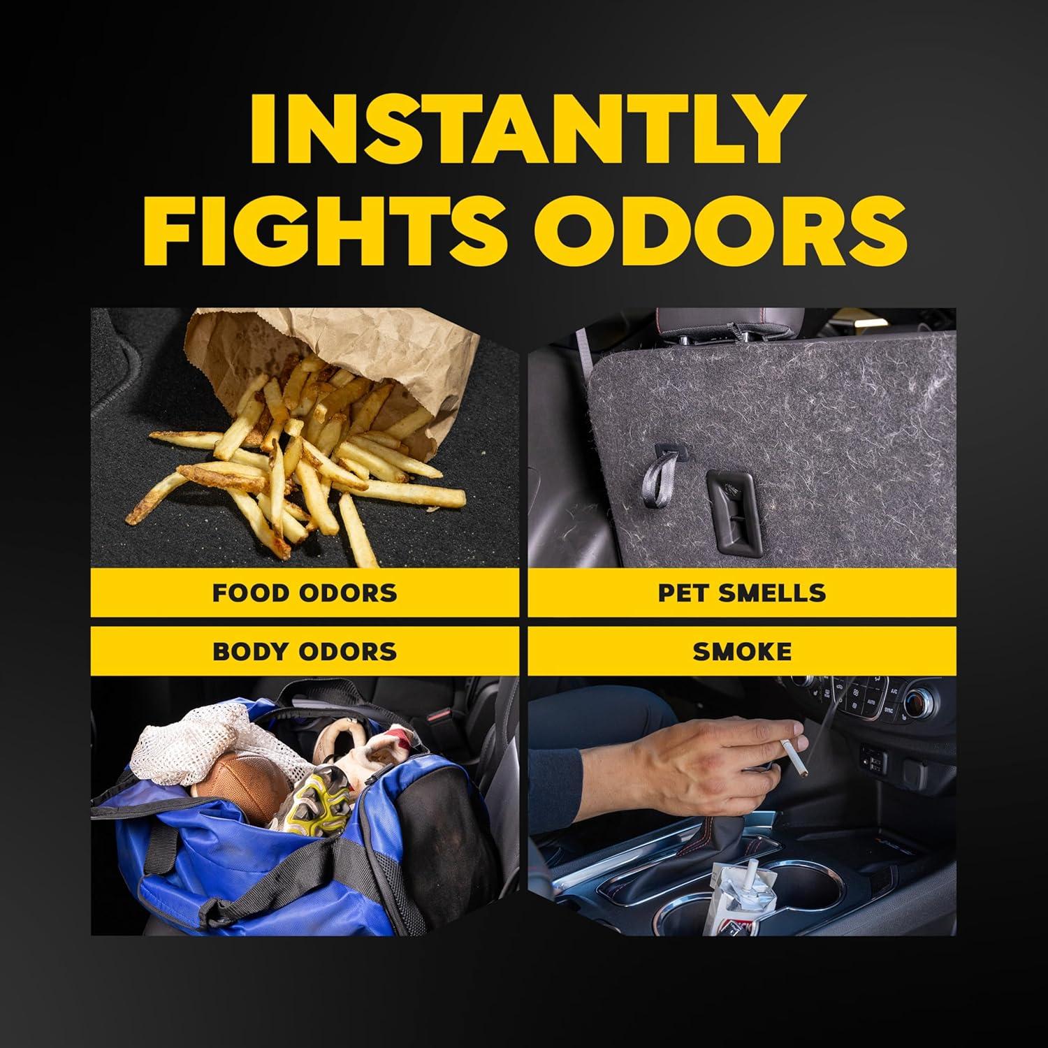 imageMeguiars Car Air Refresher Odor Fighting Mist  Island Volcano LongLasting Car Freshener Fights Strong ampamp Unwanted Vehicle Smells Renewing Interiors with a Luxurious ampamp Refreshing Scent 2oz Aerosol