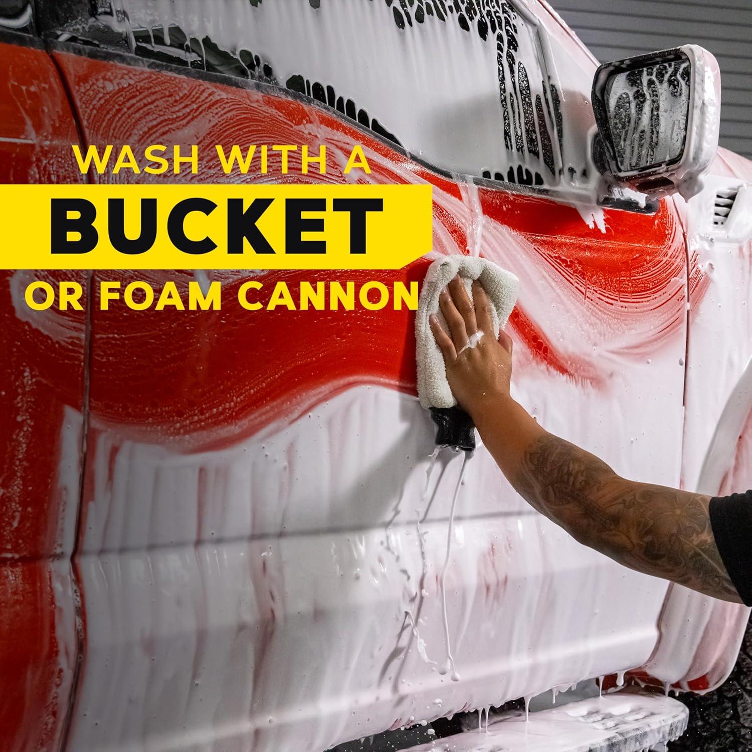 imageMeguiars Watermelon Bubblegum Scented Car Wash  Use This Advanced Car Wash Soap in a Foam Cannon or in a Bucket to Quickly Remove Dirt and Grime with ExtraRich Suds Plus a Pleasant Scent 64 oz