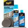 imageMeguiars Two Step Headlight Restoration Kit Headlight Cleaner Restores Clear Car Plastic and Protects from ReOxidation Includes Headlight Coating and Cleaning Solution  4 Count 1 Pack2 Step Headlight Kit  Wash  Wax