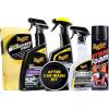 imageMeguiars Post DriveThru Car Wash Touch Up Bundle  Includes Quik Interior Detailer Ultimate Glass Cleaner Ultimate Quik Detailer Hot Shine Tire Foam and Supreme Shine Microfiber TowelsPost DriveThru Car Wash Touch Up Bundle
