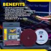 imageMeguiars 6quot Compounding Foam Pads  M6CFP2  Professional Foam Cutting Pad use with Meguiars Compound to Remove Heavy Defects Sanding Marks and Scratches Machine Pad for Compounding 2 Pack