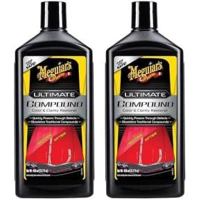 image:imageMeguiars Ultimate Compound Car Compound Restores Car Paint and Car Shine  152 Fl Oz Bottle Pack of 2
