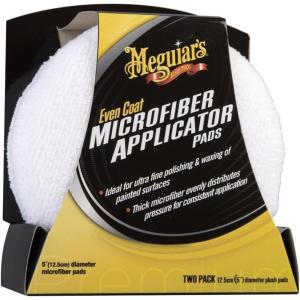 image:imageMeguiars X3080 Even Coat 5 Microfiber Applicator Pads 2 PackMicrofibre EvenCoat Applicator Pads