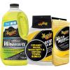 image:imageMeguiars Hybrid Ceramic Wash amp Wax Bundle  Includes Water Magnet Microfiber Drying Towel and Microfiber Wash MittWash  Wax  Drying Towel  Wash Mitt Bundle