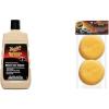 image:imageMeguiars Show Car Glaze M0716 16 Oz and Supreme Shine Applicator Pads Car Polish and Wax Application Bundle