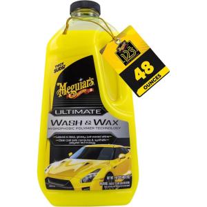 image:imageMEGUIARS Meguiars G17748 Ultimate Wash amp Wax 48 oz Yellow 48 OuncesUltimate Wash  Wax