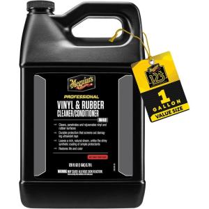 image:imageMeguiars Vinyl amp Rubber CleanerConditioner 1 GallonUvScreening Cleaner Restores Vinyl And Rubber With A Natural Sheen Use On Dashboards Door Panels Trim And Seals In Cars Trucks amp Suvs