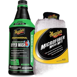 image:imageMeguiars Professional Watermelon Hyper Wash  Microfiber Wash Mitt Bundle